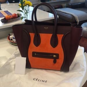 Celine Tri Color Mini Luggage